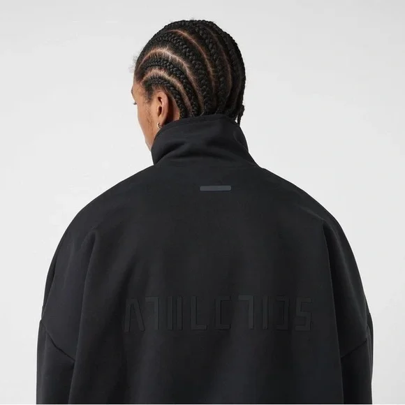 Fear of God Black Zip Up Sweater